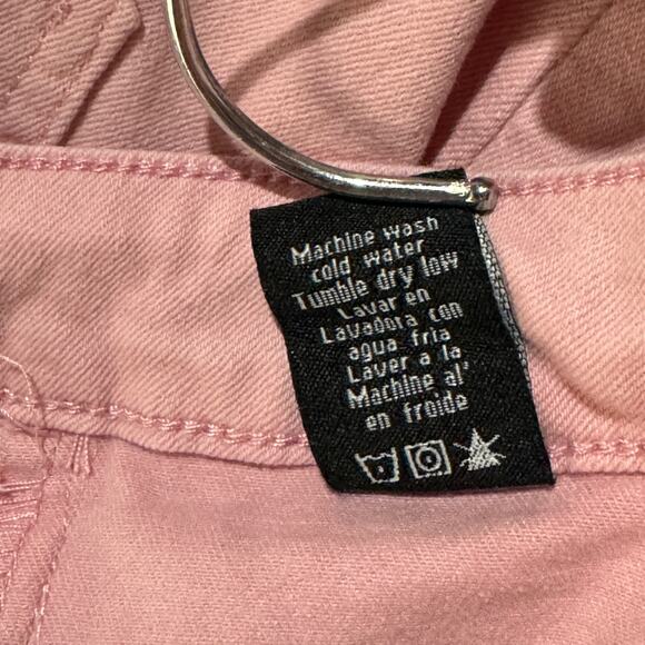 Cello Juniors SZ 5 Skinny Jeans Stretch Low-Rise Zip-Fly Rear Pockets Pink - Picture 9 of 9